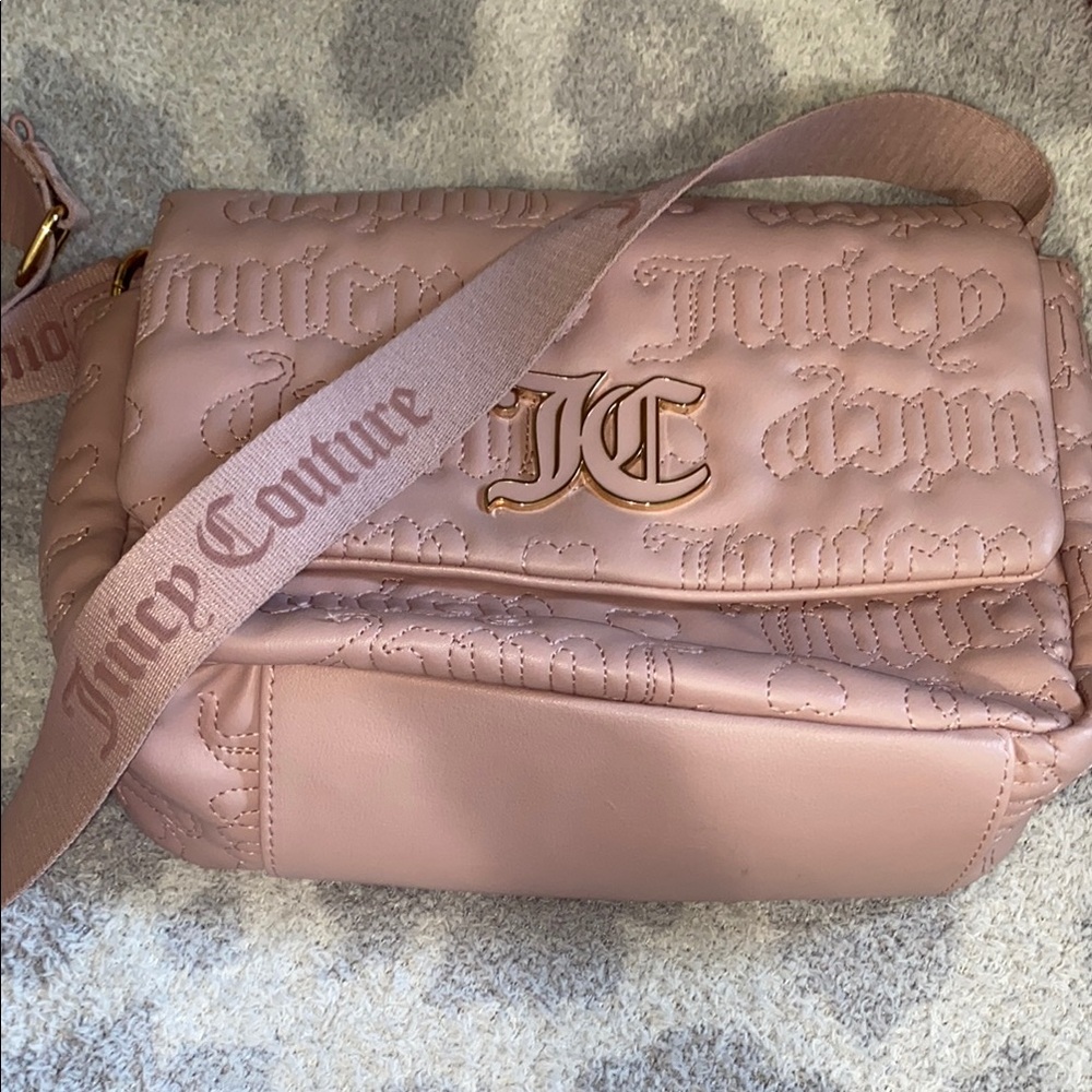 Juicy Couture Blush Pink Crossbody Bag
